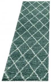Dywan shaggy Alvor kratka niebieski 80 cm x 250 cm