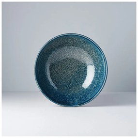 Niebieska miska ceramiczna MIJ Indigo, ø 21 cm