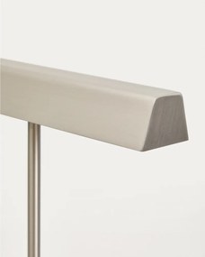 Lampa stojąca w kolorze srebra (wysokość 121 cm) Lynor – Kave Home