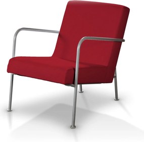 Pokrowiec na fotel Ikea PS kolor czerwony tkanina strukturalna