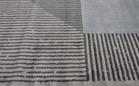 Dywan nowoczesny Lara szaro-niebieski 140 cm x 200 cm