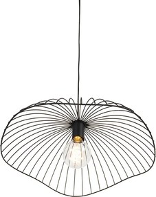 Designerska lampa wisząca czarna 50 cm - Pua