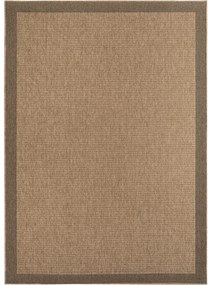 Dywan zewnętrzny Timber Kwadraty beżowy 80 cm x 150 cm