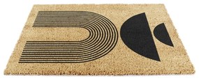 Wycieraczka z włókna kokosowego 40x60 cm Half Moon – Artsy Doormats