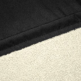 Brązowy dziecięcy worek do siedzenia z materiału bouclé Snug 130 Bear – SLOWDOWN