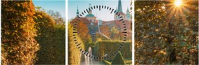 Obraz - Pałac Wallensteina (z zegarem) (90x30 cm)
