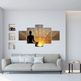Obraz medytacji (125x70 cm)