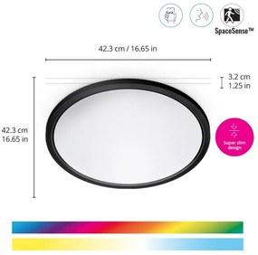 Inteligentna lampa sufitowa LED 22 W SuperSlim – WiZ
