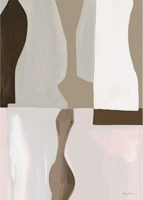 Plakat 50x70 cm Pastels en Forme – Anna Johansson – The Poster Club