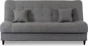 Sofa z Funkcją Spania NEPAL Wersalka Rozkładana Dwuosobowa Szara Nowoczesna do Salonu