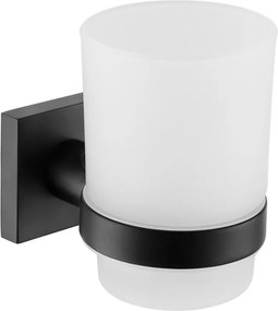 Mexen Rufo kubek na szczoteczki, czarny - 7050938-70