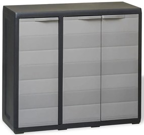 Trzydrzwiowa szafka gospodarcza do piwnicy - Kendall 4X
