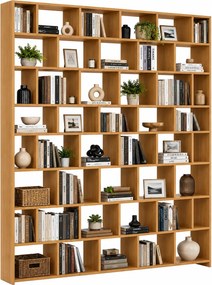 Ogromna biblioteczka na książki olcha L4-H83