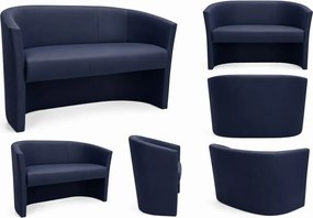 Sofa CLUB tapicerowana tkanina Eko-skóra : Kolor tkaniny - EKO-SKÓRA - 4D, Typ tkaniny - Eko-skóra
