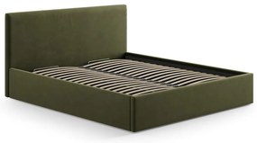 Zielony tapicerowany zagłówek 170,5x100 cm Remo – Micadoni