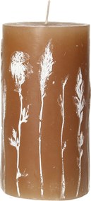 Świeca Giulia 13cm light brown