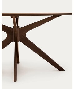 Stół z blatem w dekorze orzecha 110x180 cm Naanim – Kave Home