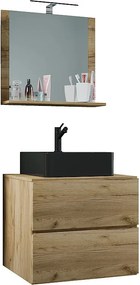 3 szt umywalka meble łazienkowe Lendas 60 cm M