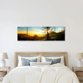 Obraz wschodu słońca (170x50 cm)