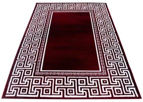 Dywan nowoczesny Parma czerwono-kremowy 240 cm x 340 cm