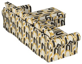 Pokrowiec na sofę Ektorp 2-osobową i leżankę