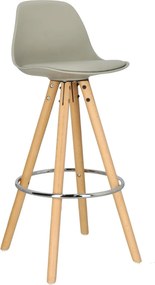 Hoker w stylu skandynawskim Nord z poduszką