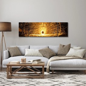 Obraz świetlistego dysku (170x50 cm)