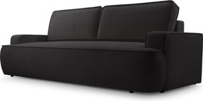 Masseno Sofa SOLO z funkcją spania i pojemnikiem na pościel - Czarny - GERRA 75