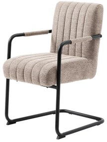 Beżowe krzesło Trout – Unique Furniture