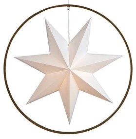 Biało-szara dekoracja świetlna ø 50 cm Speranza – Markslöjd