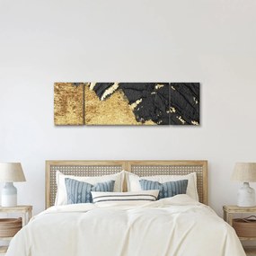 Obraz - Złota struktura N⁰1 (170x50 cm)