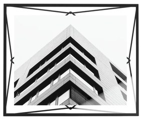 Czarna metalowa ramka stojąca/ścienna 25x30 cm Prisma – Umbra
