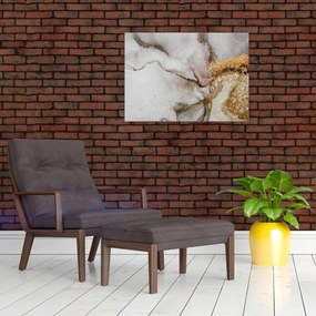 Obraz - Atrament marmurkowy (70x50 cm)