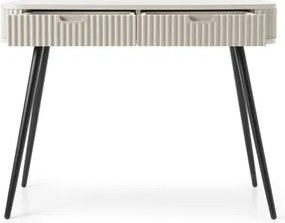 ZURI Toaletka T-103 kaszmirowa | czarne nogi