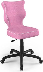 Młodzieżowe krzesło do biurka Petit Black rozmiar 5 (146-176,5 cm)