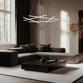 Nowoczesna ledowa lampa wisząca na linkach R4-A58
