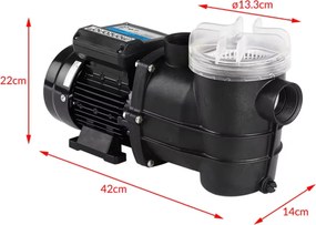 Pompa do systemu filtracji piaskowej 10 980 l/h Monzana