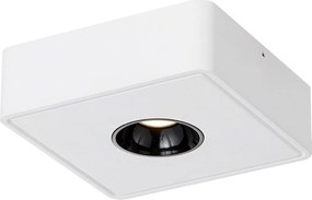 NETTLIFE Reflektory LED , białe, 7 W, ciepła biel, nowoczesny reflektor sufitowy, płaski i kwadratowy reflektor do przedpokoju, kuchni, jadalni