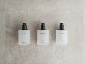 Białe ścienne szklane dozowniki do mydła 3 szt. 350 ml Kirei – Blomus
