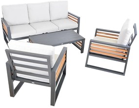Zestaw aluminiowy NEWPORT dla 5 osób