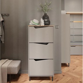 Wózek na buty greige/artisan 60x38x129.5 marelle