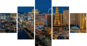 Obraz Las Vegas nocą (125x70 cm)
