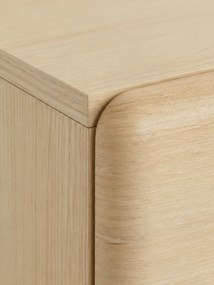 Szafka RTV Arlo 150 cm trzydrzwiowa - dąb vicenza