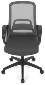 Autronic KA-S3015 GREY Krzesło biurowe, szare