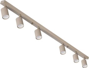 Oprawa punktowa 6xGU10/35W/230V beżowa