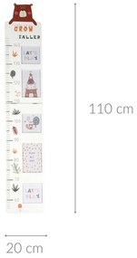 Miarka wzrostu Miś, miejsce na 5 zdjęć, 110 cm