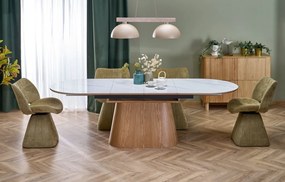 Komoda z ryflowaniem Arango KM-2 Halmar, dąb hikora