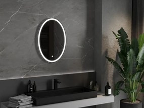 Mexen Elz lustro łazienkowe podświetlane 50 x 70 cm, LED 6000K, antypara - 9802-050-070-611-00