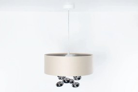 Lampa wisząca BUBBLE LIGHT 60cm kremowa BPS KONCEPT