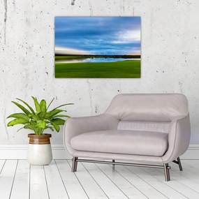 Obraz na szkle - łąka (70x50 cm)